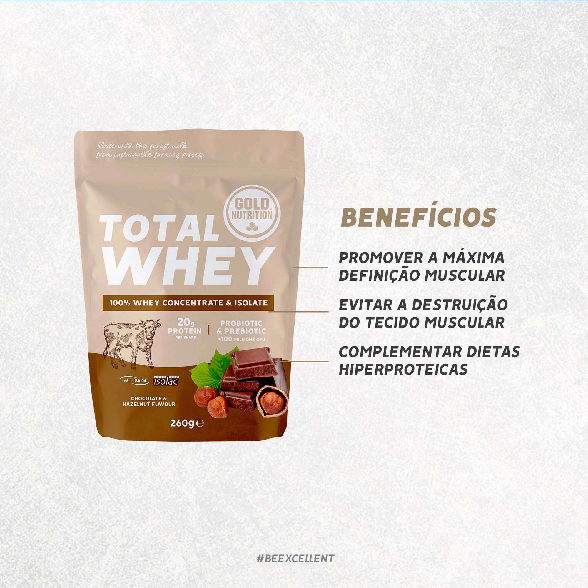 Total Whey Chocolate e Avel&atilde;