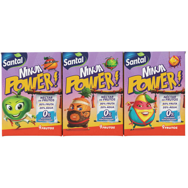 Néctar 9 Frutos Ninja Power Santal