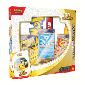 Pok&eacute;mon - Cartas TCG: Poster Collection 30 Anos