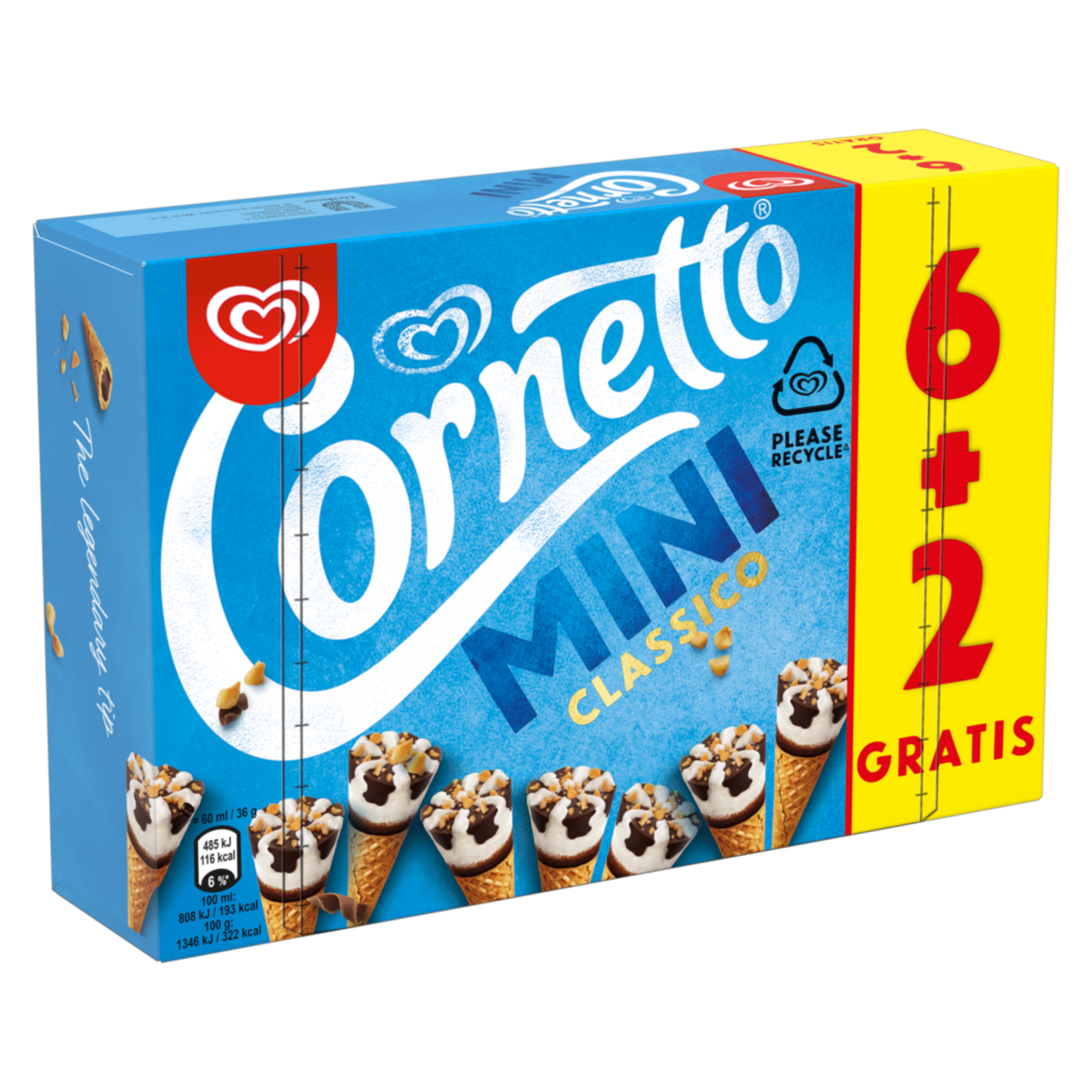 Gelado Mini Cone Clássico Gelado Mini Cone Clássico