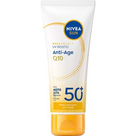 Protetor Solar Rosto Q10 Anti-Age FPS 50+ Nivea Sun