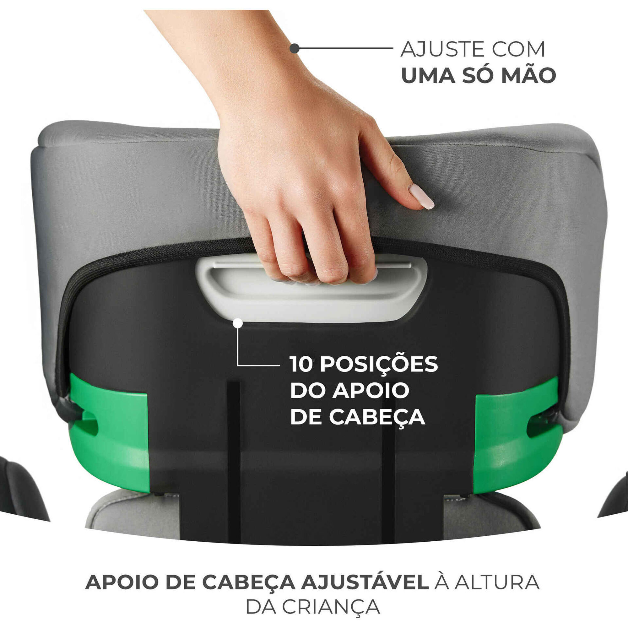 Cadeira Auto I-Size 100-150cm I-Spark Verde Kinderkraft