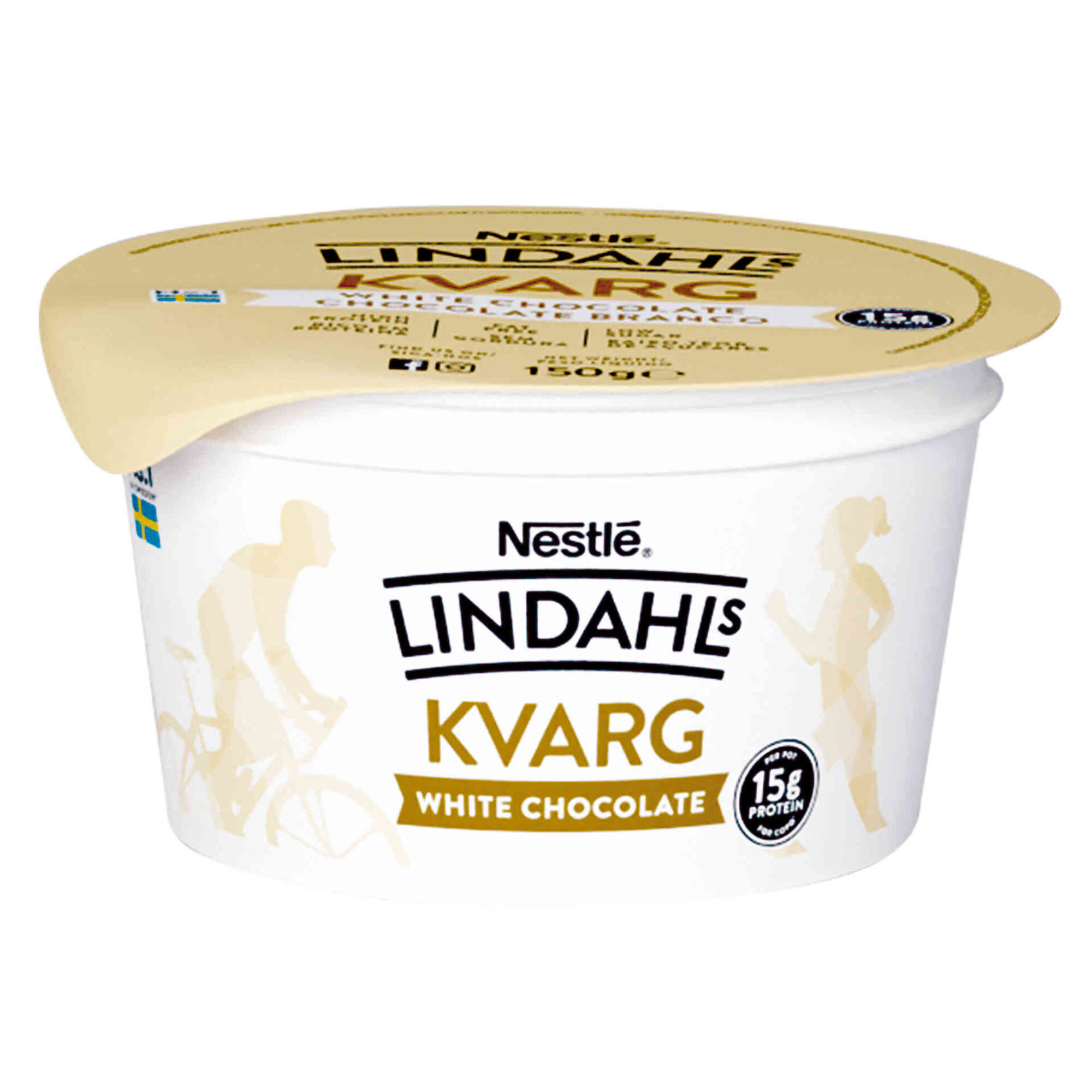 Iogurte Sólido Proteína Chocolate Branco Kvarg Iogurte Sólido Proteína Chocolate Branco Kvarg