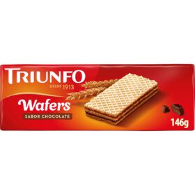 Bolachas Wafers com Recheio de Chocolate Triunfo