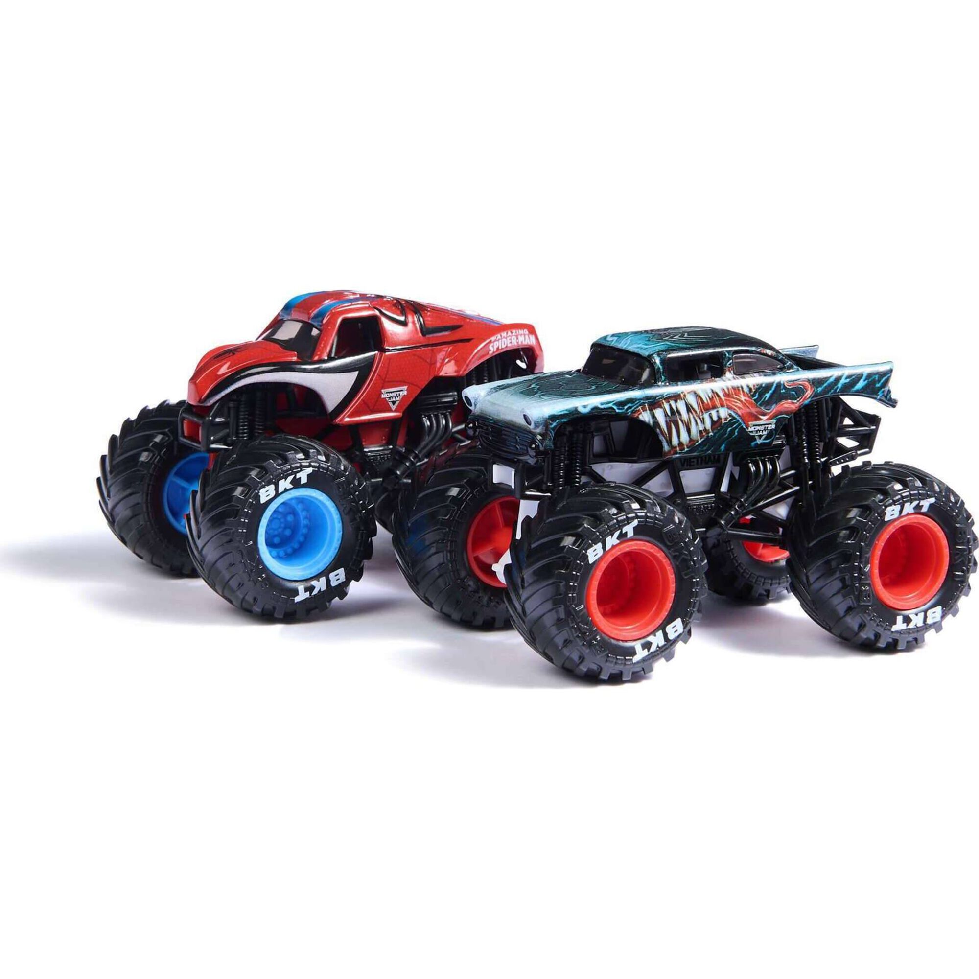 Veiculos Marvel Spider-man vs Venom 1:64 (Pack 2)