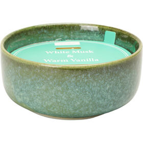 Vela em Ta&ccedil;a Reativa 500g Verde Kasa