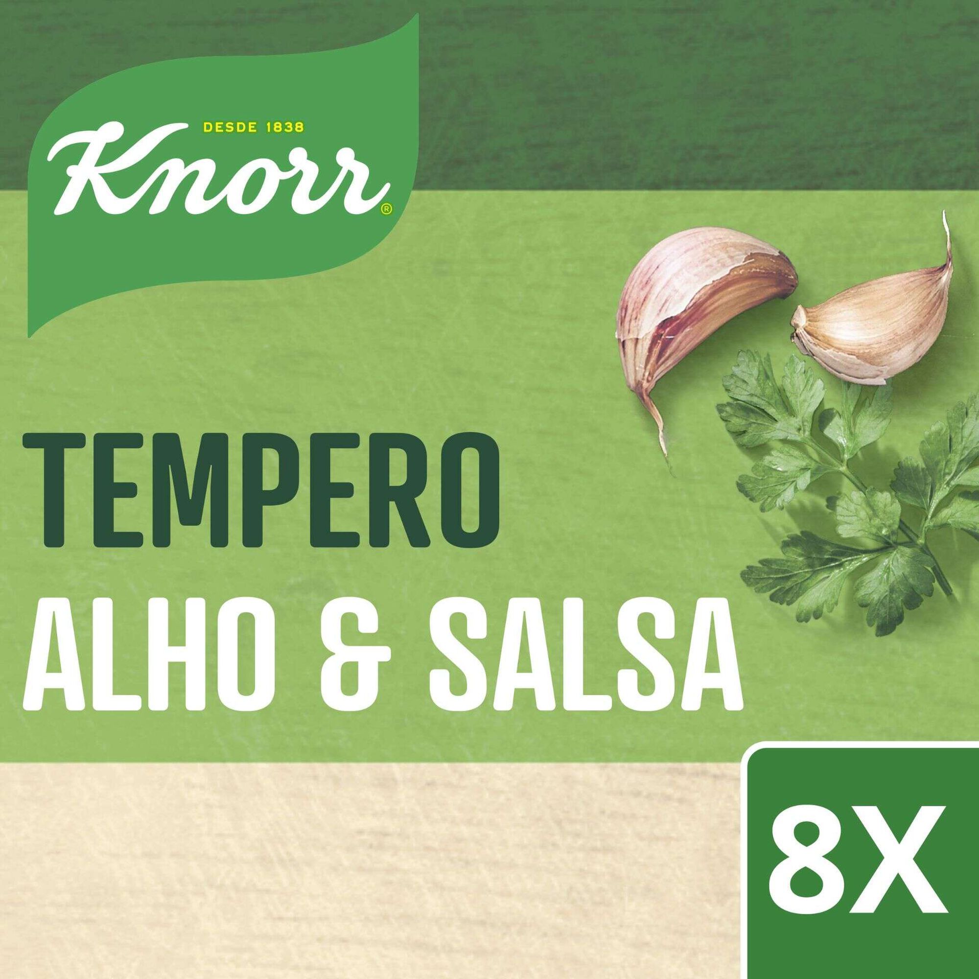 Tempero de Alho e Salsa Cubos sem Glúten