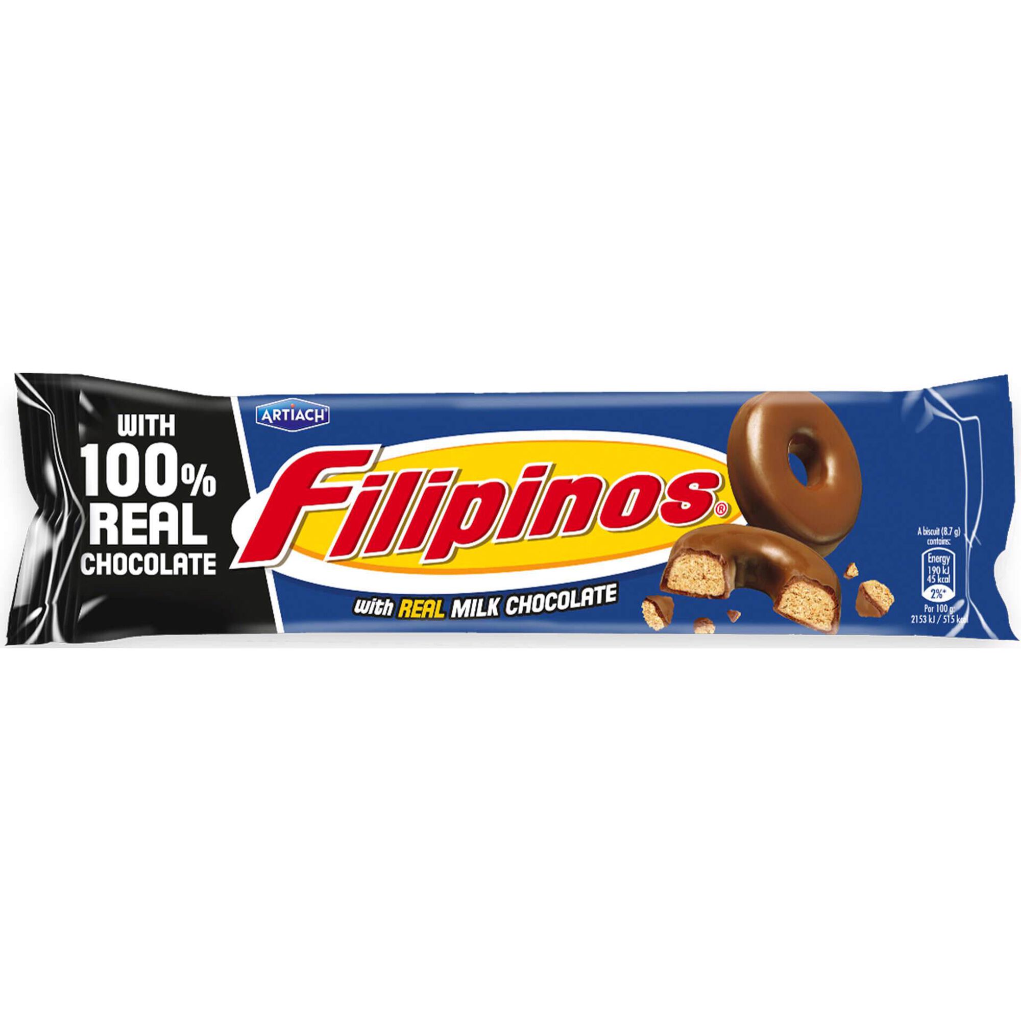 Bolachas com Cobertura Chocolate de Leite