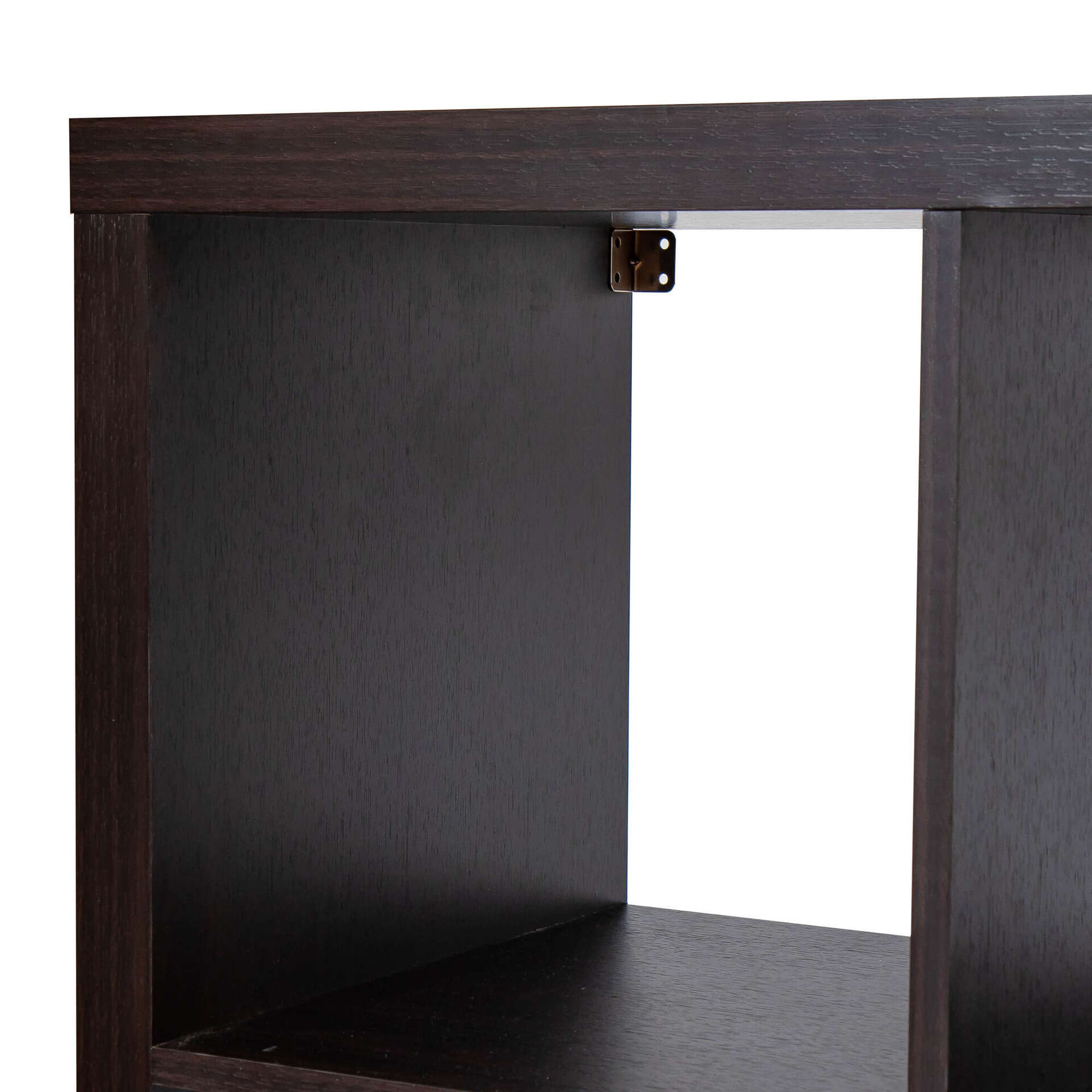 Estante 2x2 Cubos 76x39x76cm Preta