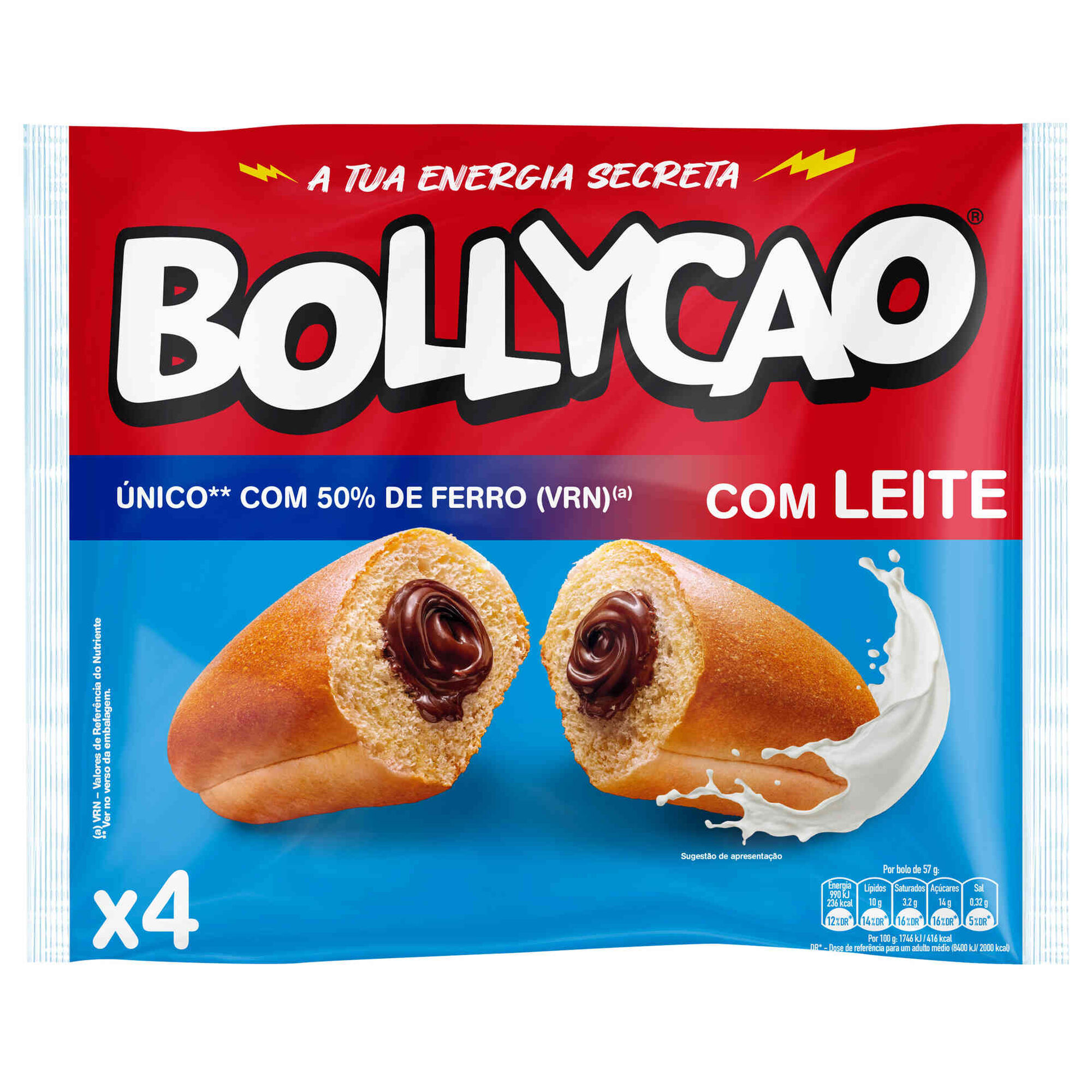 Bolo com Recheio de Chocolate de Leite