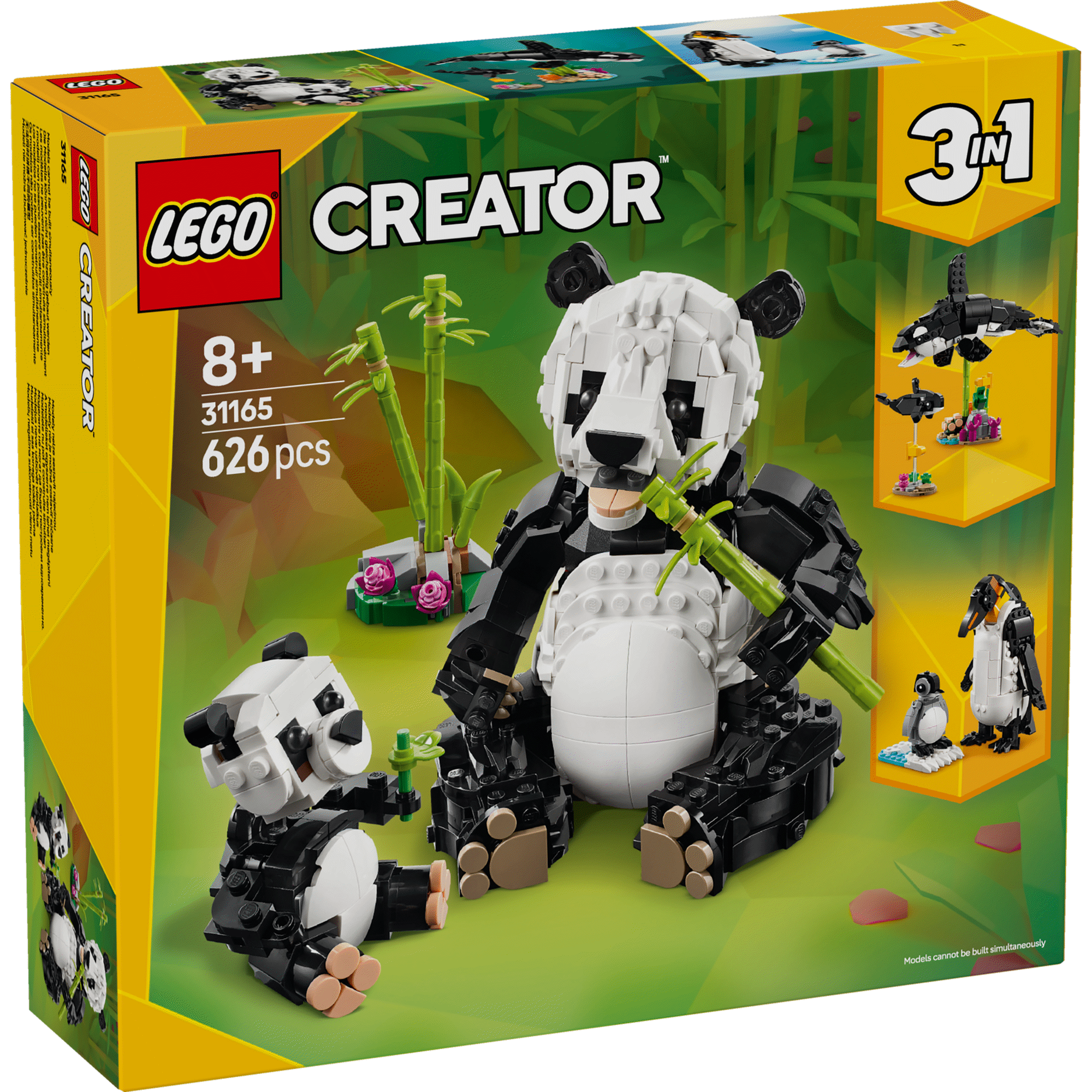 LEGO Creator - Animais Selvagens: Fam&iacute;lia de Pandas - 31165