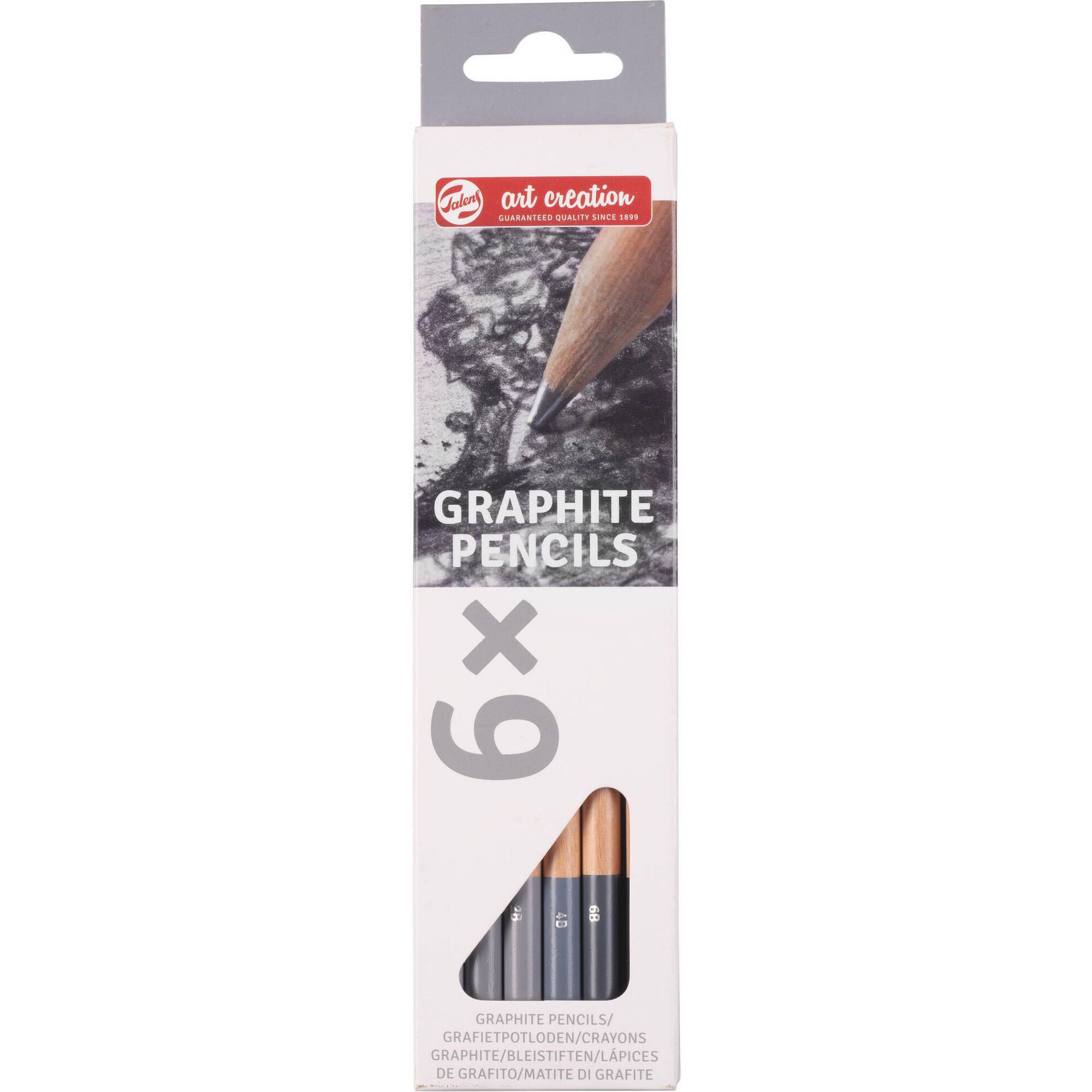 L&aacute;pis Grafite 6 Durezas Talens