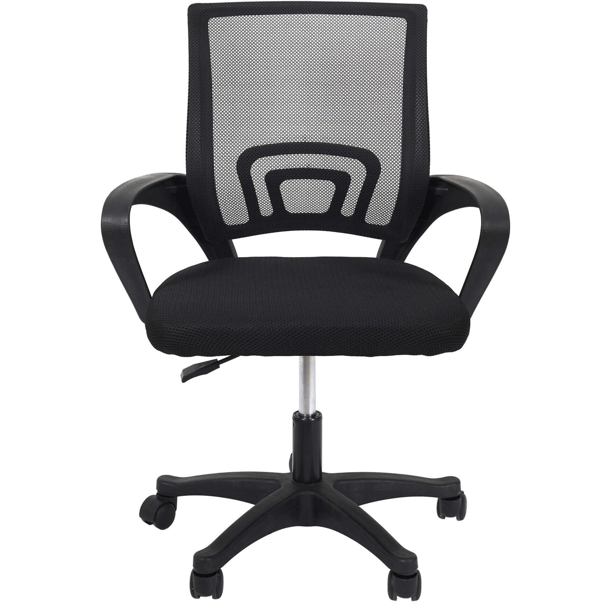 Cadeira de Escrit&oacute;rio Ergon&oacute;mica Preta Kasa