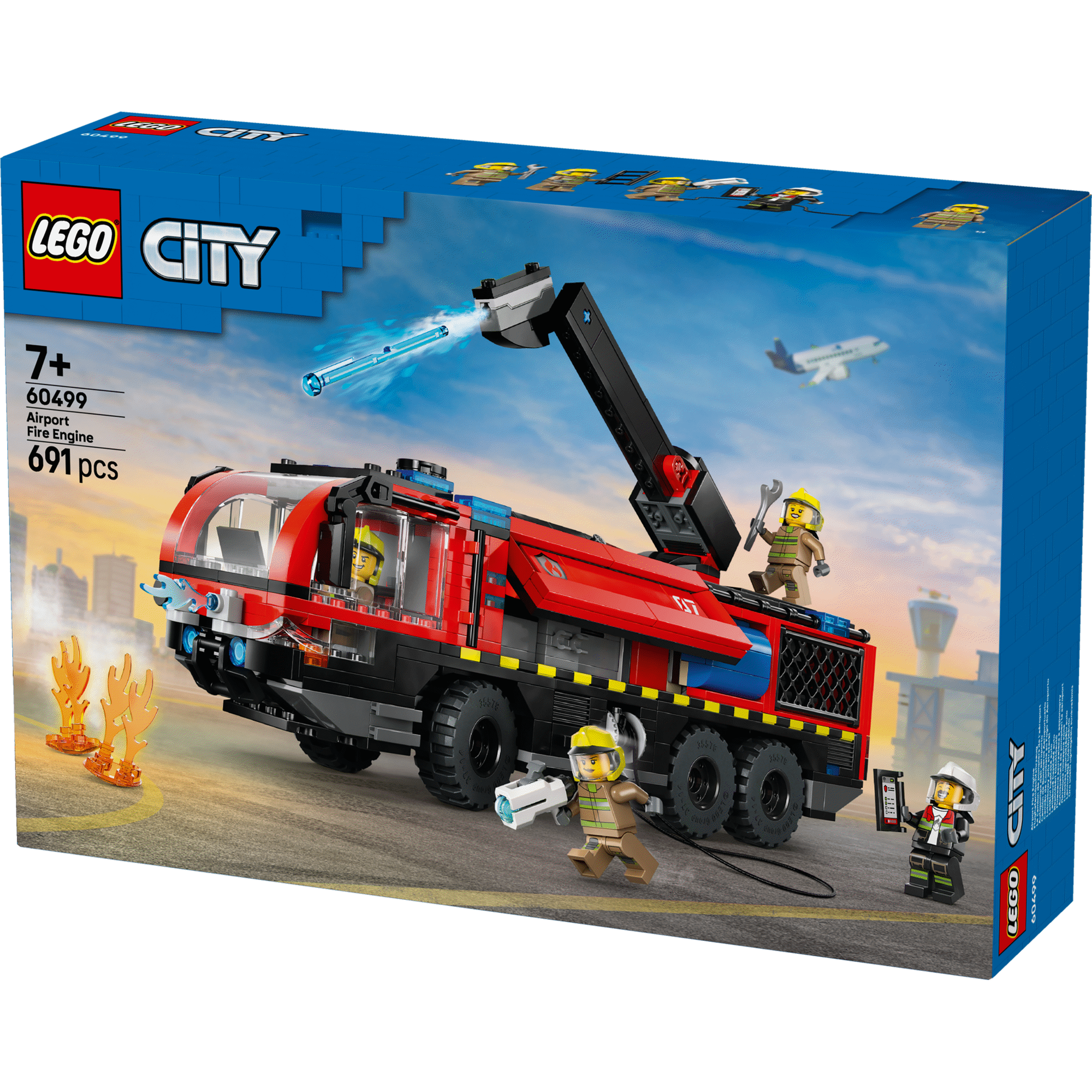 LEGO City - Cami&atilde;o de Combate ao Fogo do Aeroporto - 60499