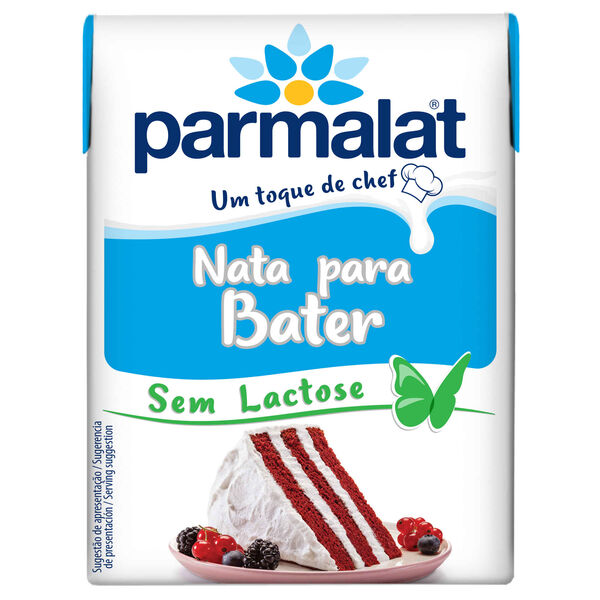 Natas UHT para Bater sem Lactose Parmalat