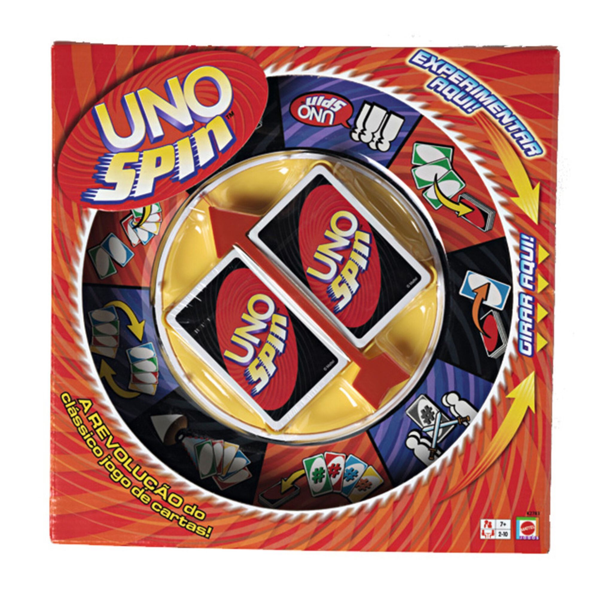 Jogo de Cartas UNO Spin Jogo de Cartas UNO Spin