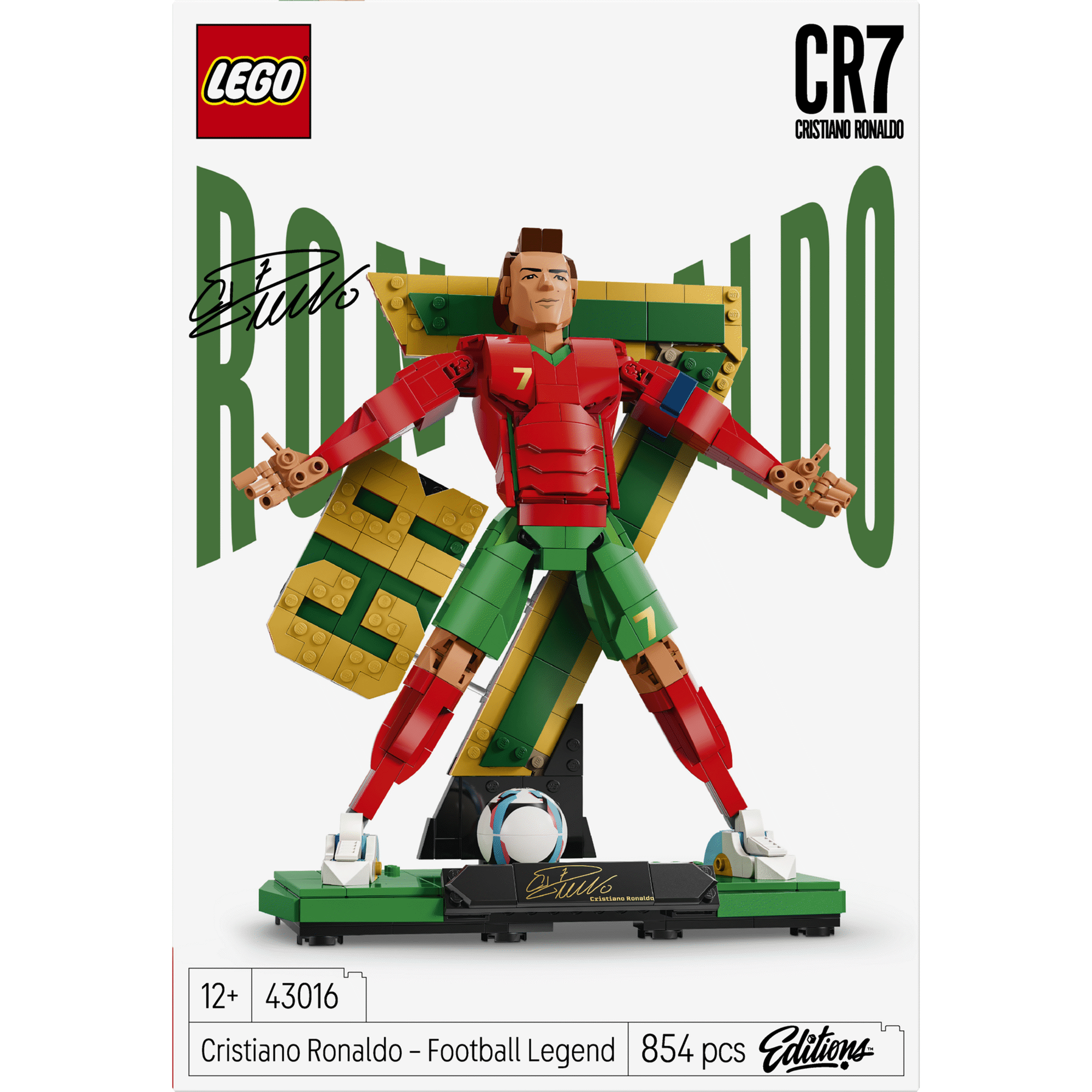 LEGO - Cristiano Ronaldo &ndash; Lenda do Futebol - 43016