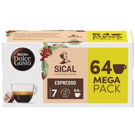 C&aacute;psulas de Caf&eacute; Sical Int 7 Nescaf&eacute; Dolce Gusto