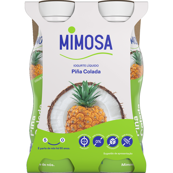 Iogurte Líquido Pina Colada Mimosa