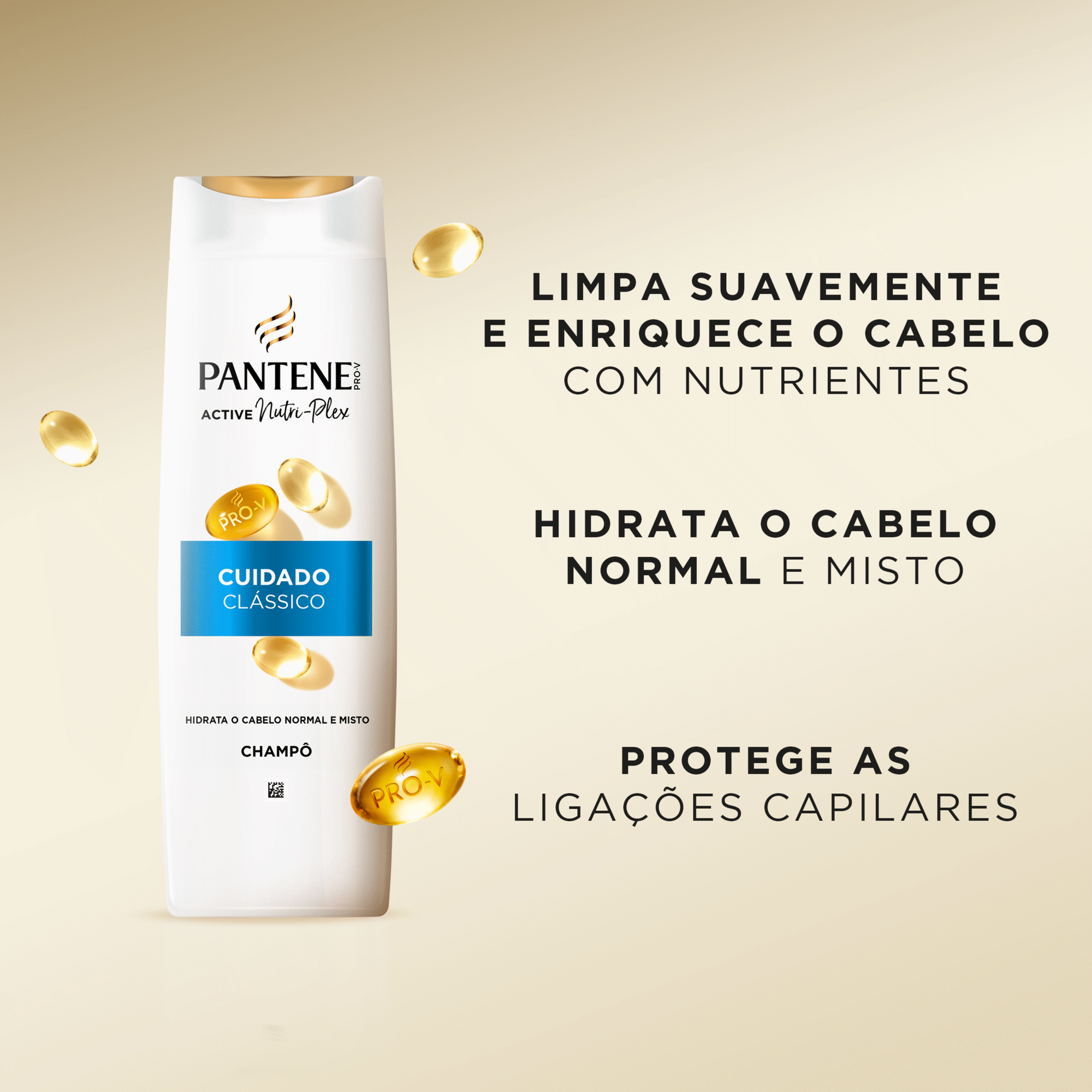 Champ&ocirc; Pro-V Active Nutri-Plex Cuidado Cl&aacute;ssico Pantene