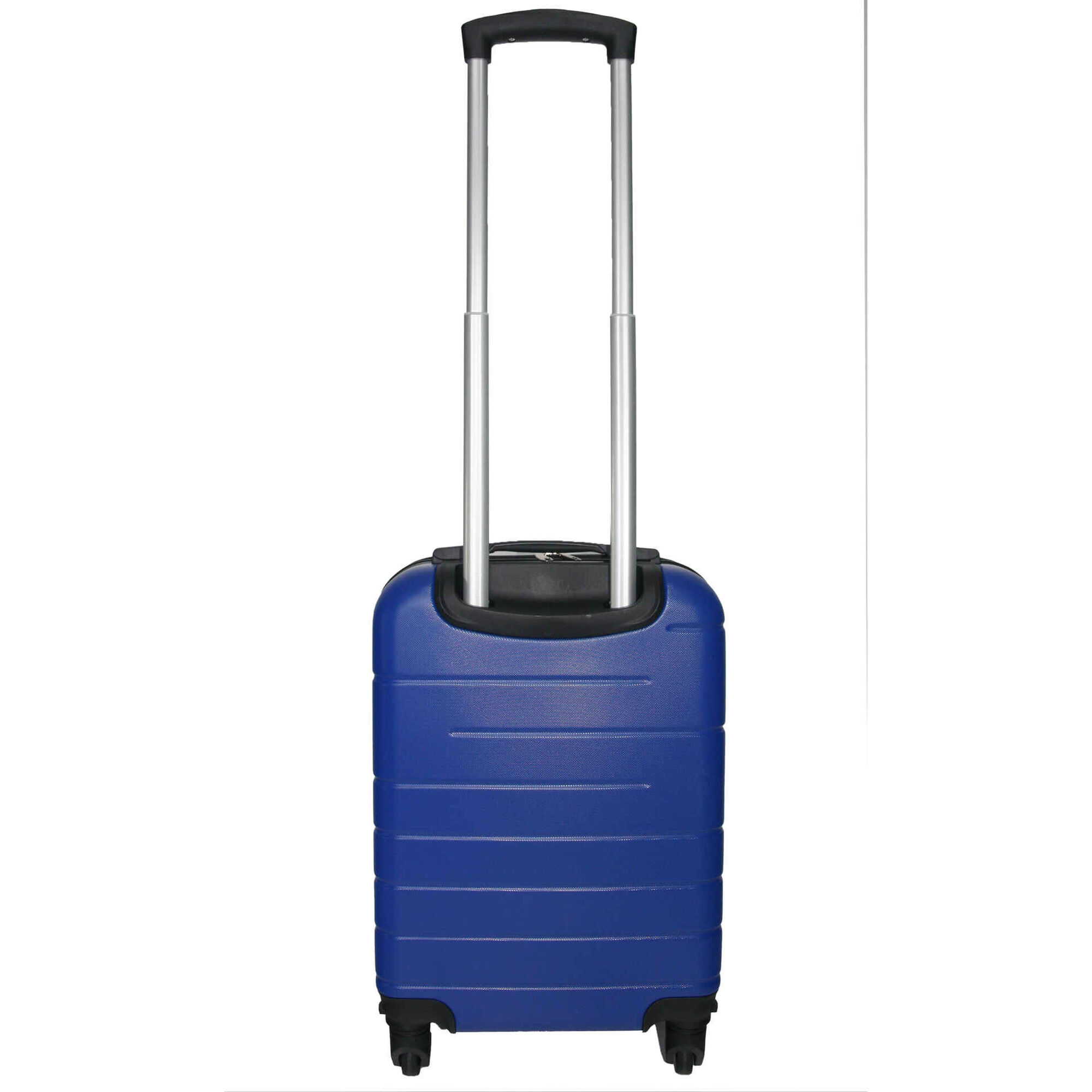 Mala de Cabine 4 Rodas Azul Bari