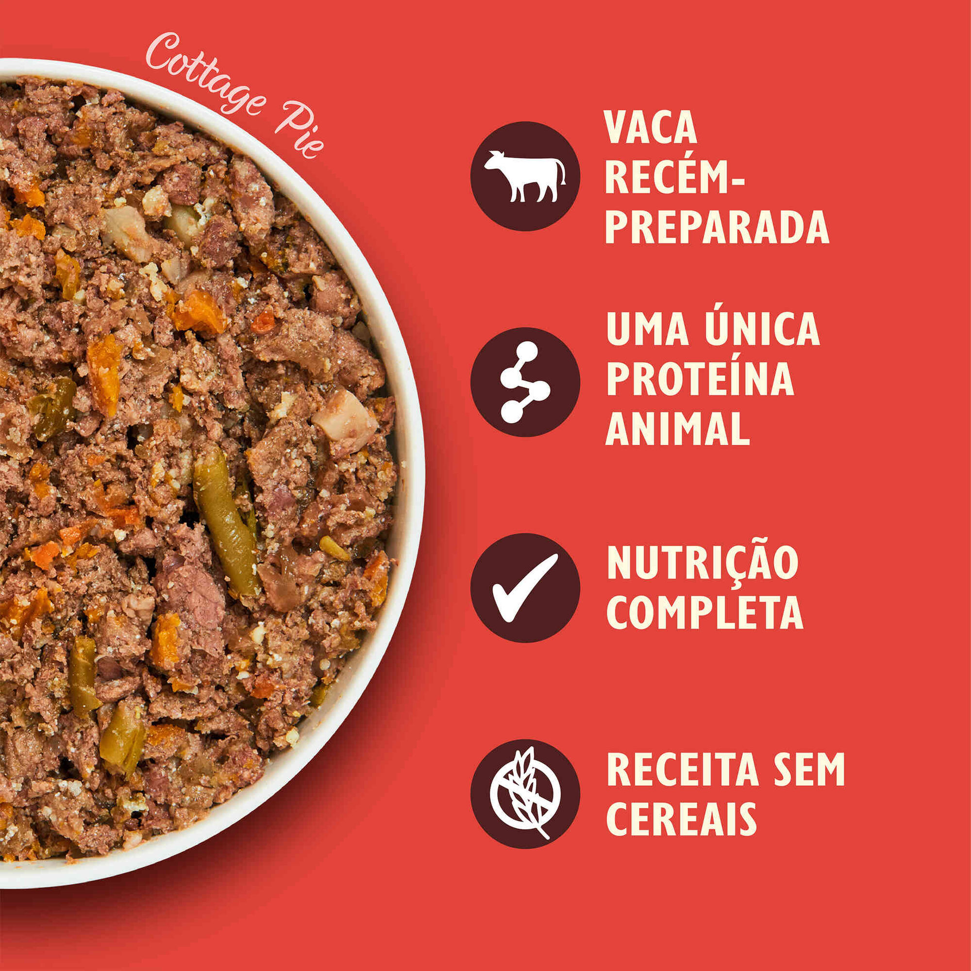 Comida H&uacute;mida para C&atilde;o Adulto Vaca em Lata Lily's Kitchen