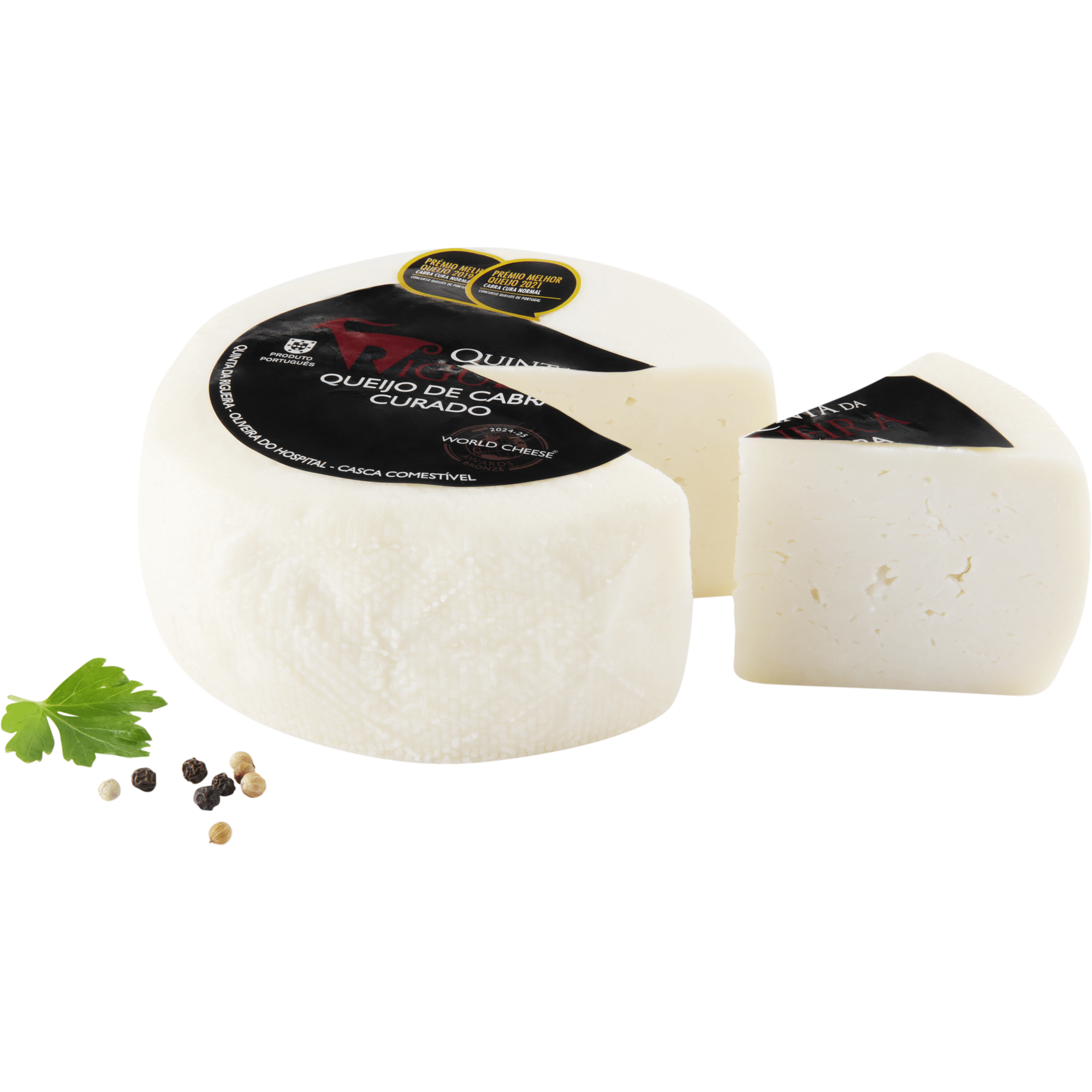 Queijo de Cabra Curado Quinta da Rigueira