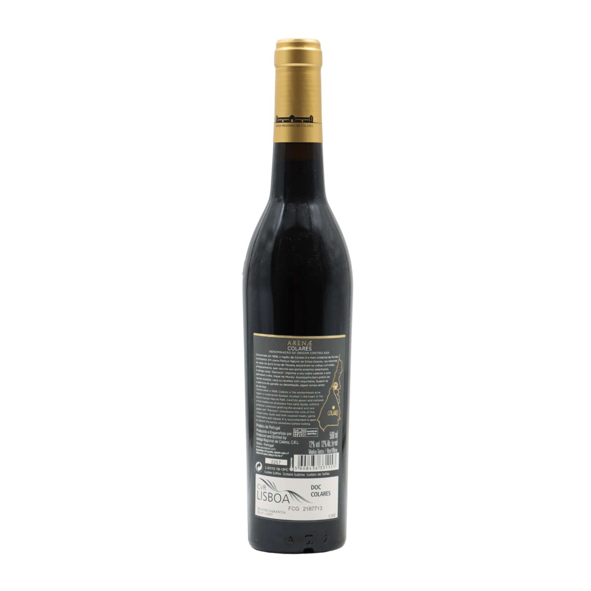 Adega De Colares Arenae Ramisco De Colares Lisboa Vinho Tinto