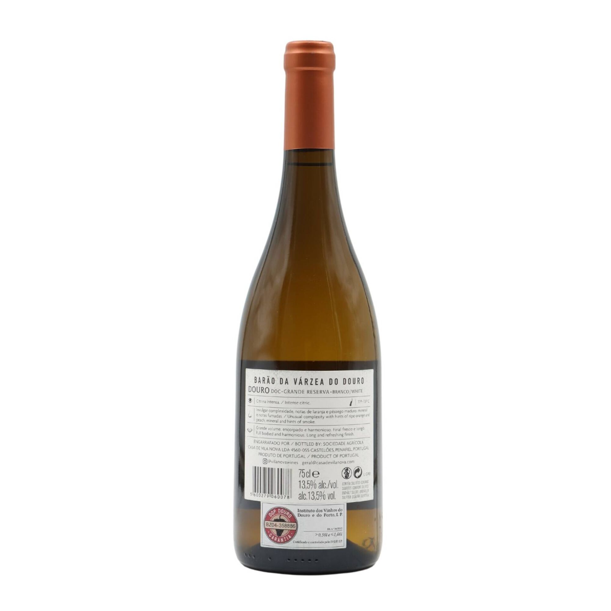 Bar&atilde;o da V&aacute;rzea do Douro Grande Reserva Vinho Branco