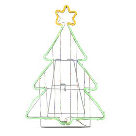 Néon Árvore com Apoio