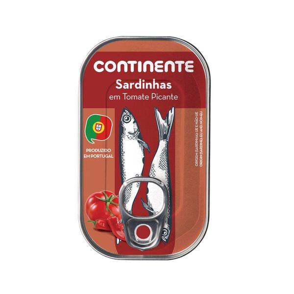 Sardinha em Tomate Picante Continente