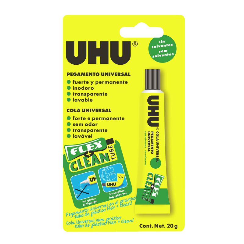 Cola Universal Líquida Flex &amp; Clean 20ml UHU