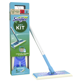 Mopa Sweeper Kit com 6 Recargas Húmidas