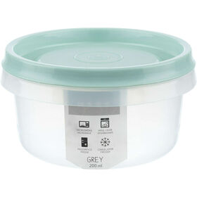 Caixa Herm&eacute;tica Red 0,2L Grey Kasa