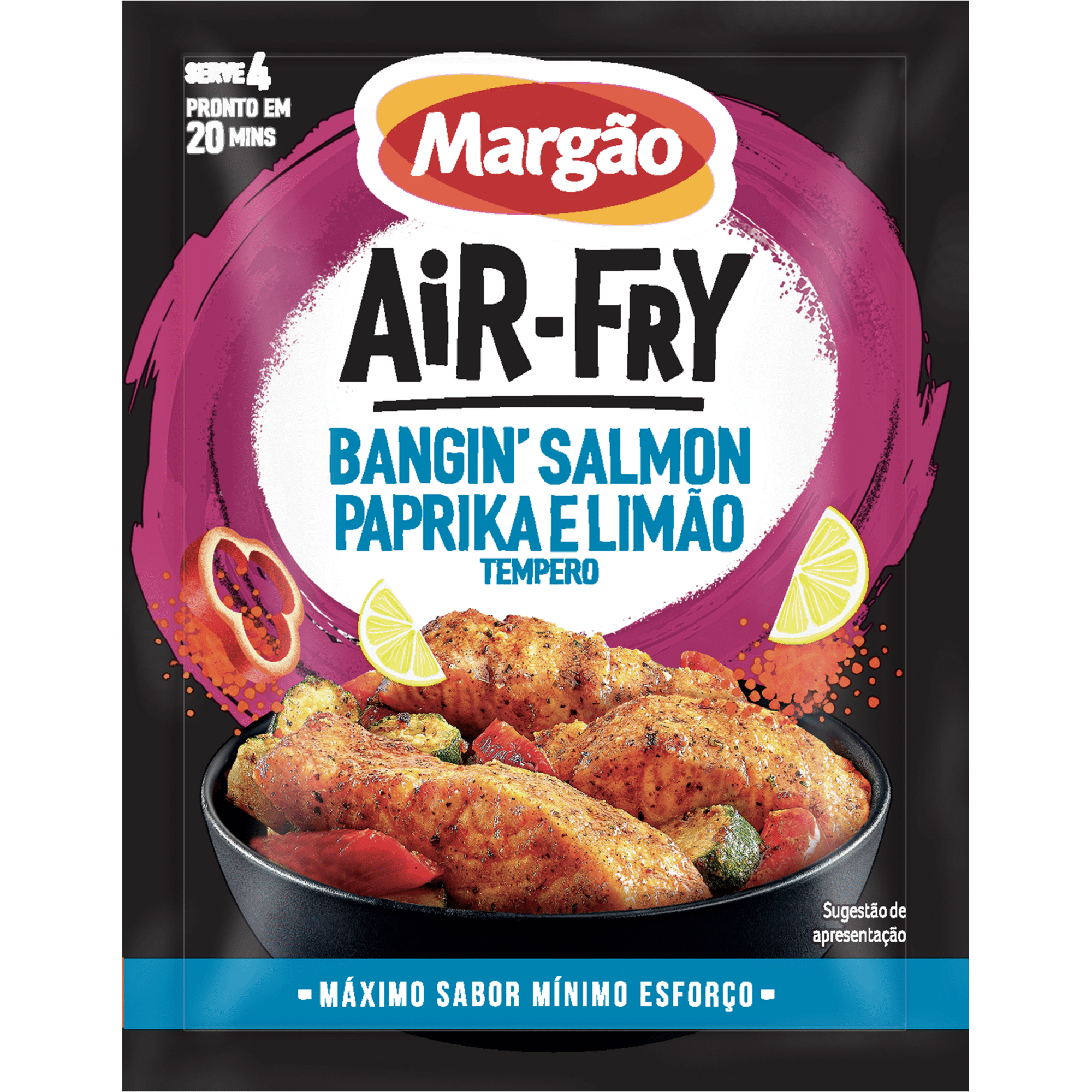 Tempero para Salm&atilde;o Air Fryer Marg&atilde;o