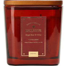 Vela em Copo com Tampa 405g Bord&ocirc; Kasa