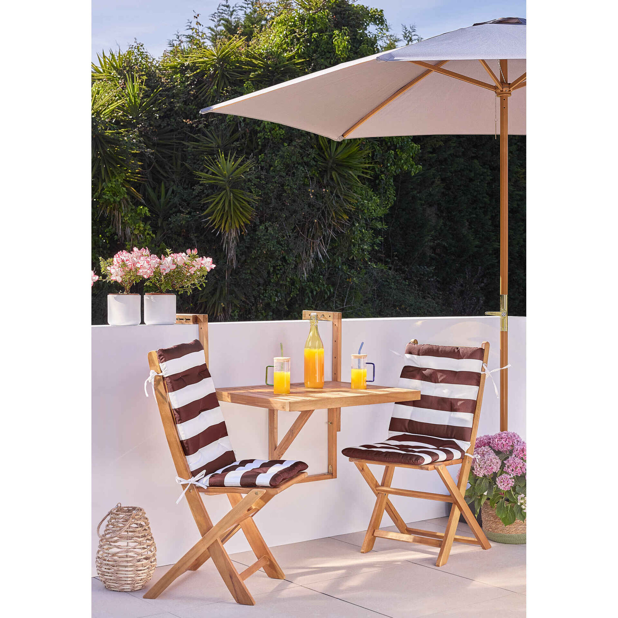 Guarda Sol Madeira com Manivela 3m Kasa
