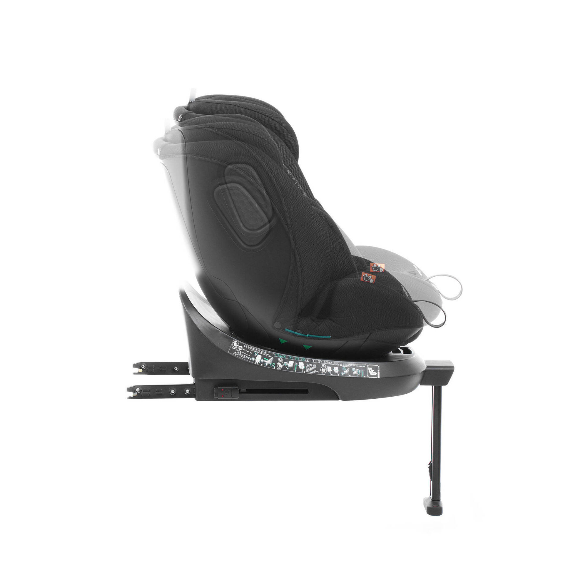 Cadeira Auto I-Size 40-150cm Isofix Rotativa Preta Core Babyauto