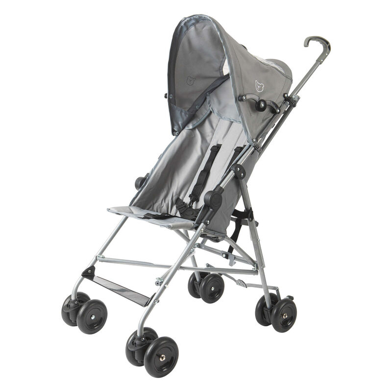 Carrinho de Passeio Bengala Cinza Happy Bear