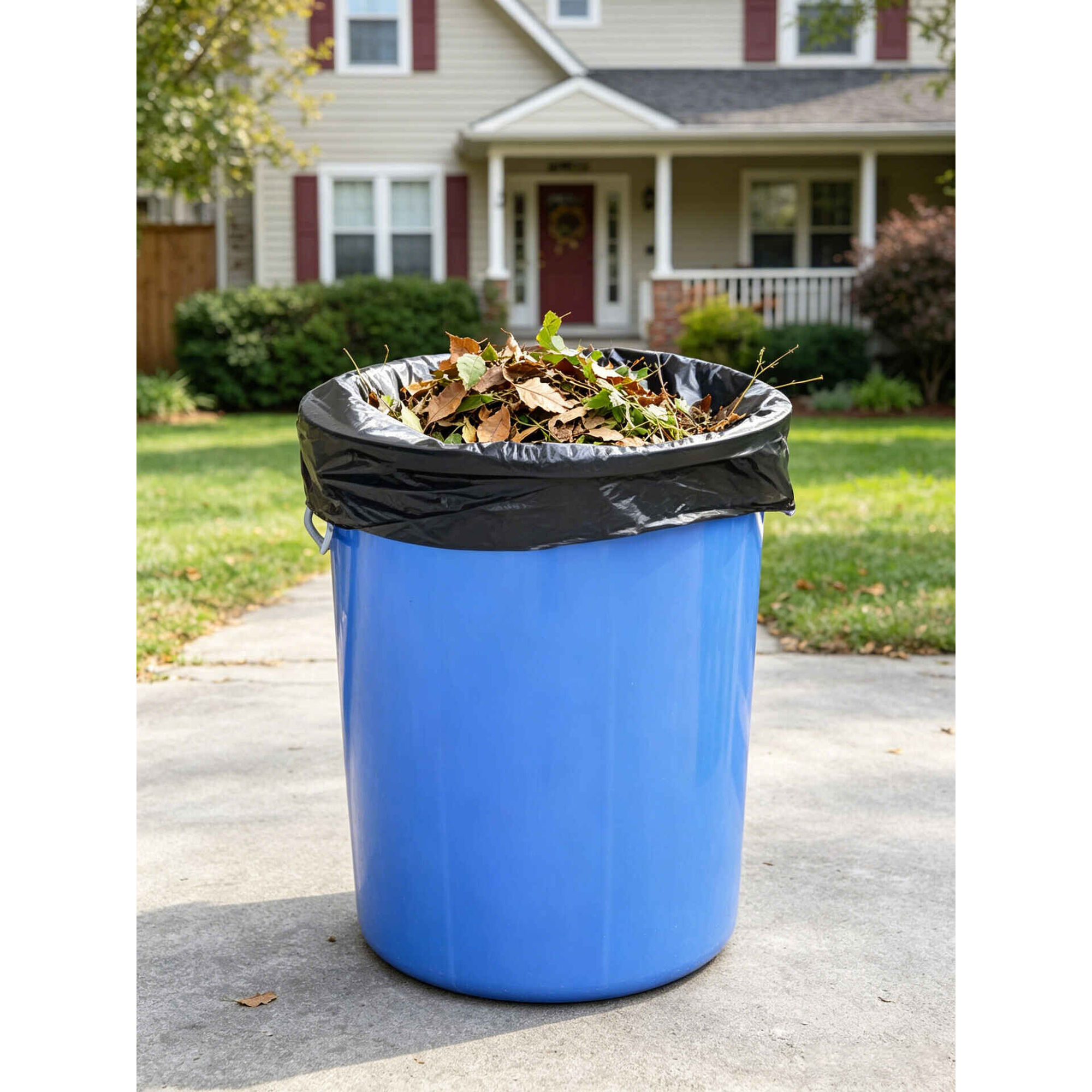Conjunto 10 Sacos Lixo com Atilhos para Jardinagem Delgarden