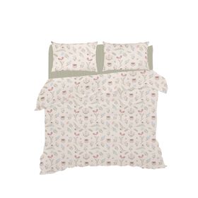 Conjunto Len&ccedil;&oacute;is Microfibra 220x270cm Plant&oacute;pia Kasa