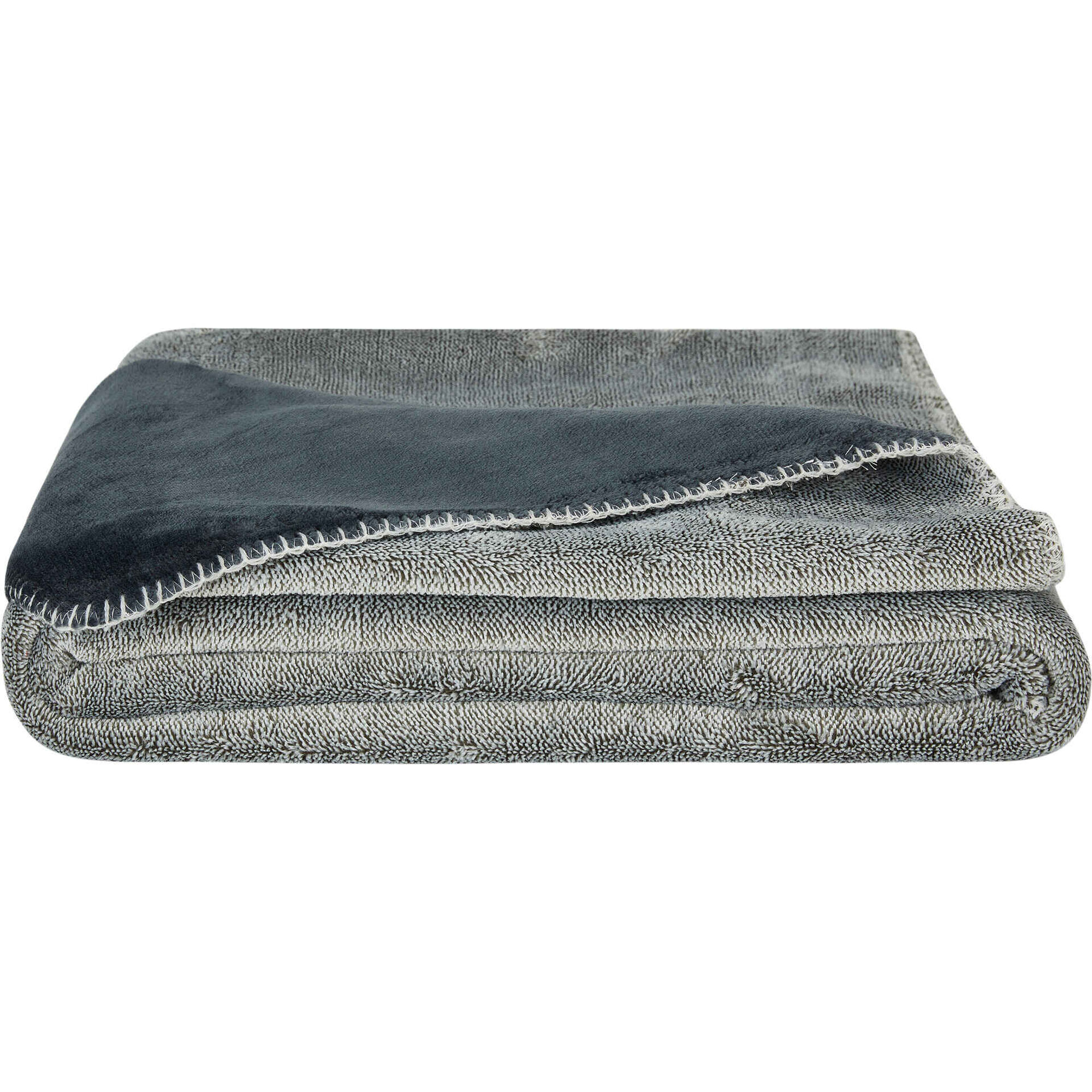 Manta Flanela 130x160cm Cinza