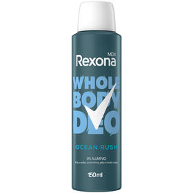 Desodorizante Spray Ocean Rush Todo o Corpo Rexona Men