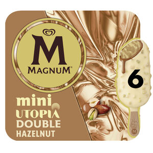 Gelado Mini Utopia Double Avelã Magnum