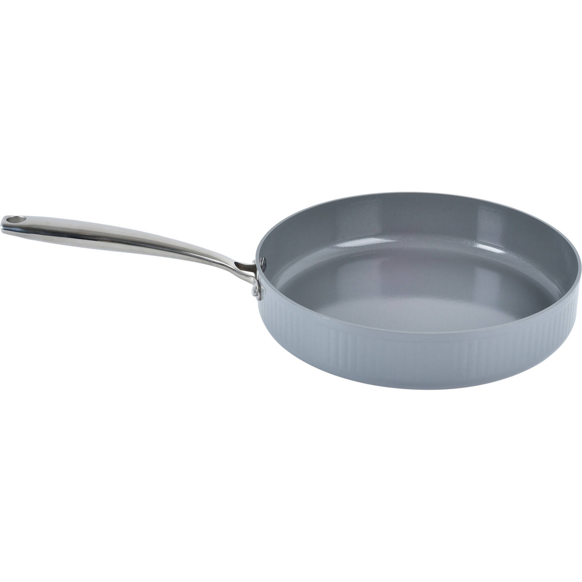 Frigideira 28cm Ceramic Colors Cinza Kasa