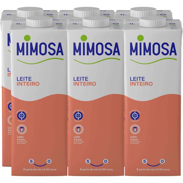 Leite UHT Inteiro Bem Essencial Mimosa