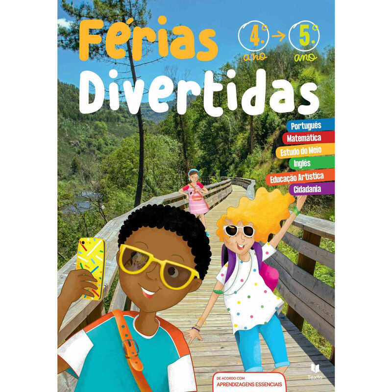 Novas Férias Divertidas 4.º Ano - 2023 de Texto Editora