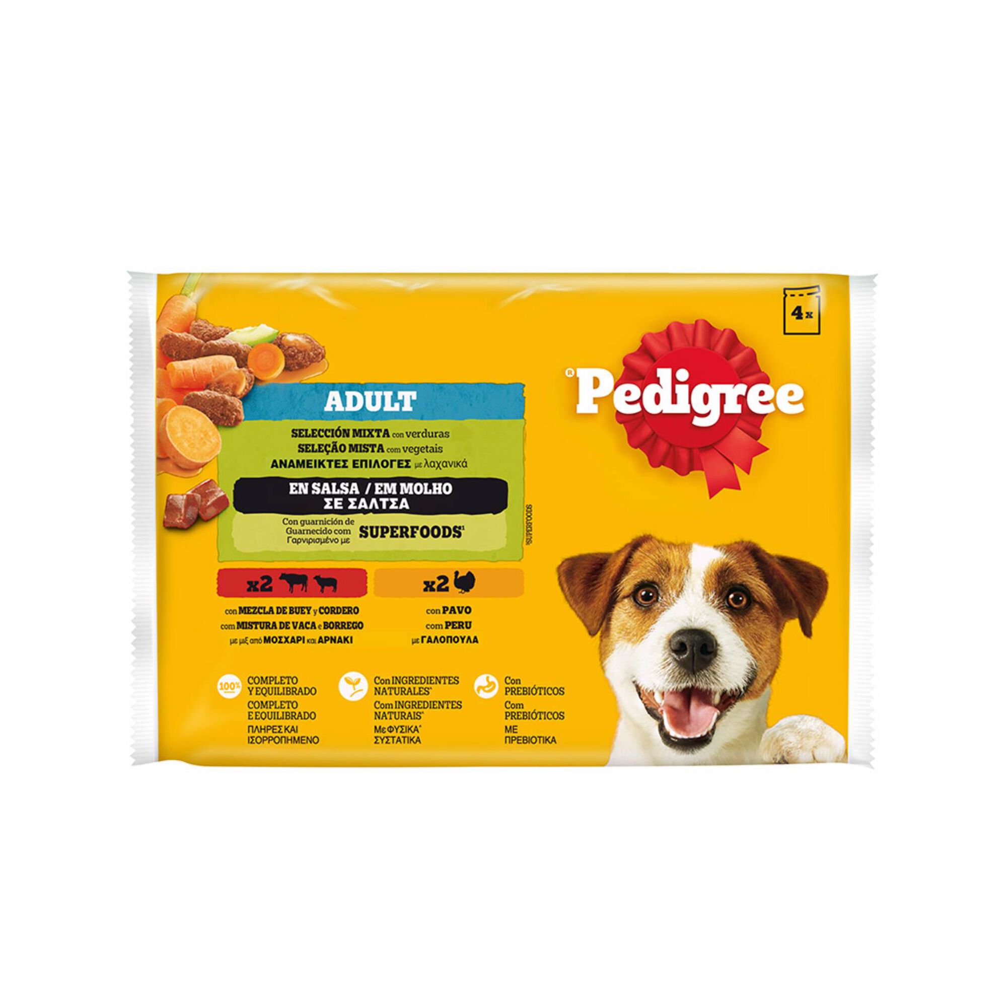 Comida Húmida para Cão Saquetas Comida Húmida para Cão Saquetas