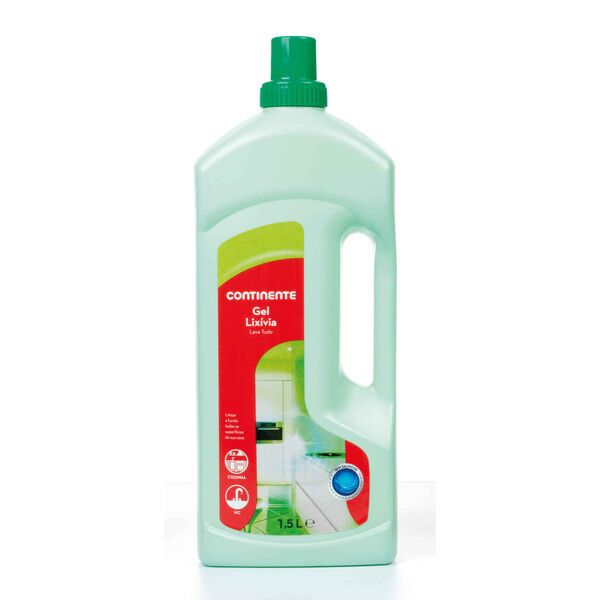 Lava Tudo Gel com Lixívia Continente