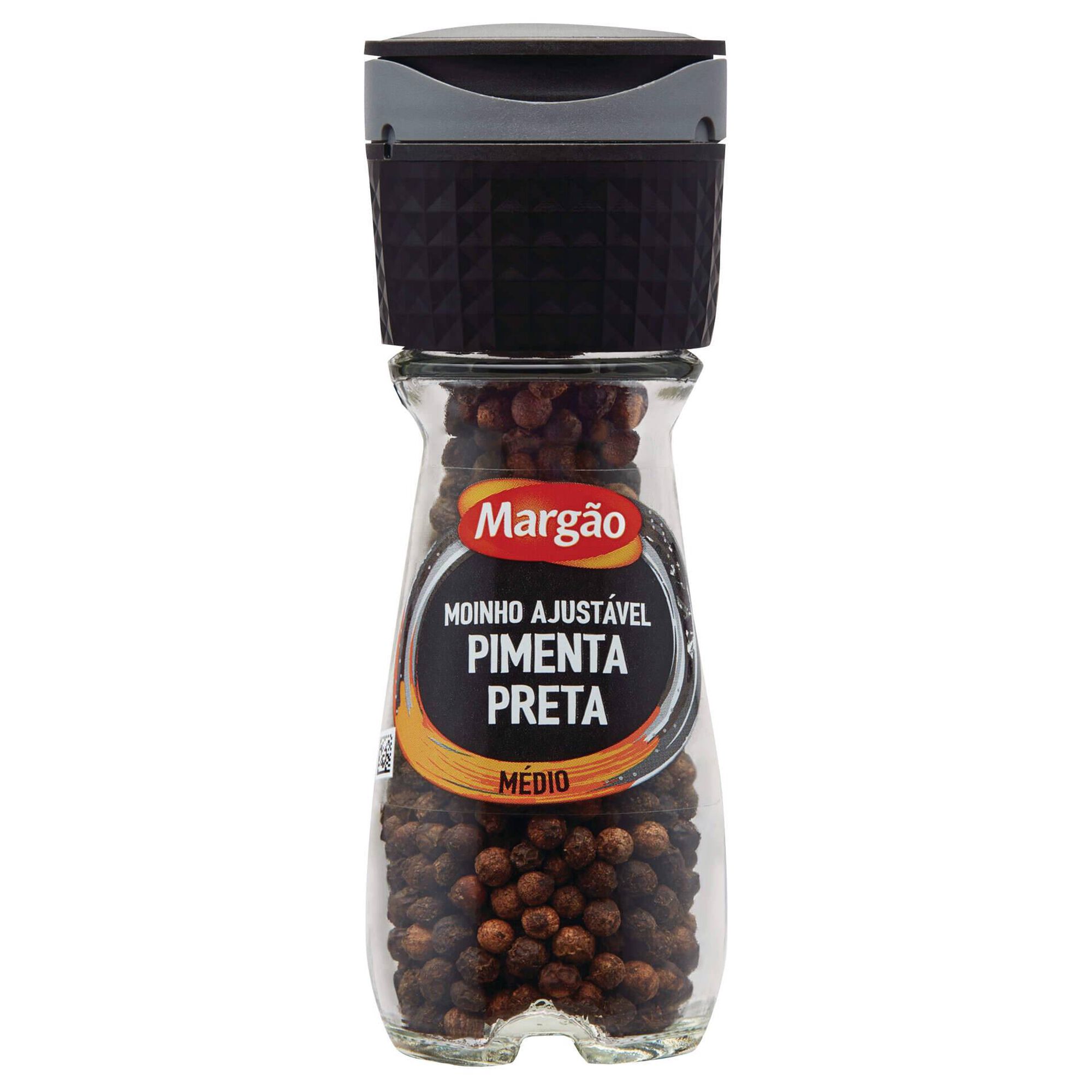 Pimenta Preta com Mo&iacute;nho em Frasco Marg&atilde;o